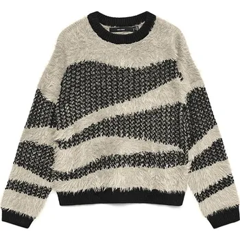 Dámská móda Vero Moda Creme/ Anthrazit 736232 XL