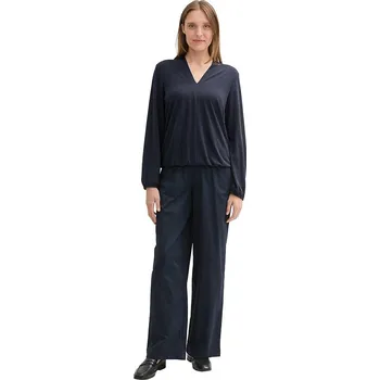 Dámské tričko Tom Tailor Dunkelblau 2040465 L