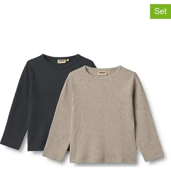 Tričko Wheat Dunkelblau/ Braun/ Grau 476826 116