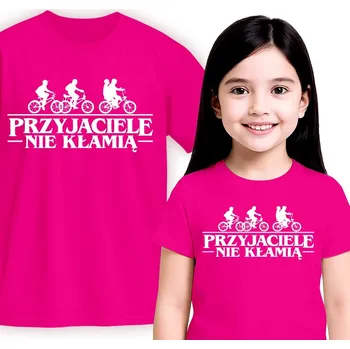 Chlapecké tričko DĚTSKÉ TRIČKO RŮŽOVÉ STRANGER THINGS PŘÁTELÉ VELIKOST 3XS 92CM