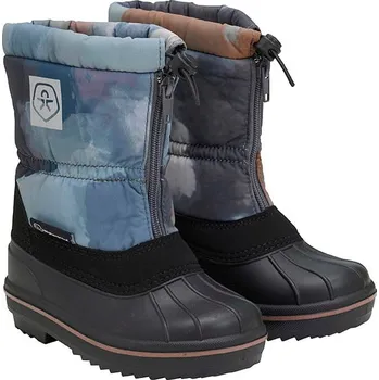 Dívčí kozačky Boty Color Kids Blau/ Grau 253082 28
