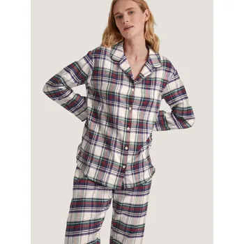 Dámské noční prádlo Calida Weiß/ Dunkelblau/ Grün 6618781 L