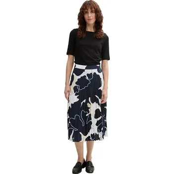 Dámské oblečení Tom Tailor Dunkelblau/ Weiß/ Beige 6337199 42