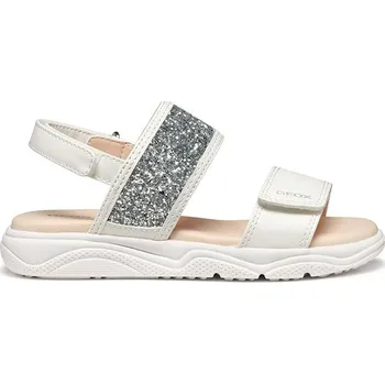 Dívčí sandály Geox Silber/ Weiß 498545 29