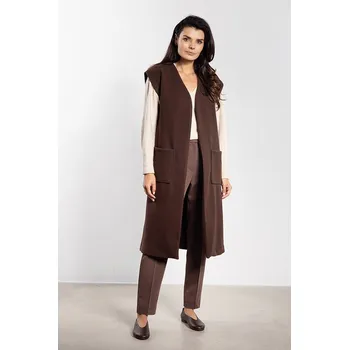 Dámská vesta Vesta Awama Braun 2268418 XL