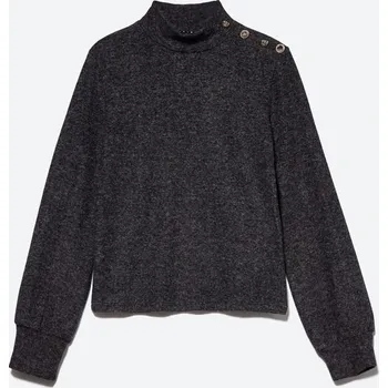 Dívčí tričko Tričko Sisley Anthrazit 9585729 140