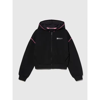 Dívčí mikina Sisley Schwarz 7218256 130