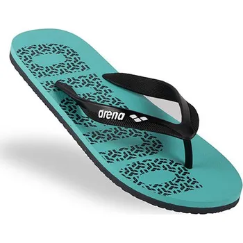 Pánské žabky Arena Türkis/ Schwarz 3770676 40
