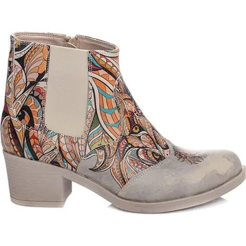 Dámské kozačky Kozačky Streetfly Taupe/ Bunt 2836482 38