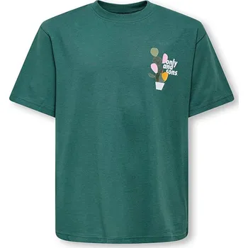 Chlapecké tričko Tričko Only&Sons Grün 538095 140