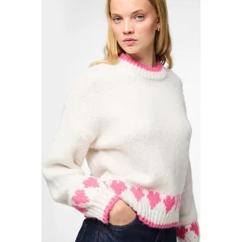 Dámská móda Pieces Creme 9570422 L