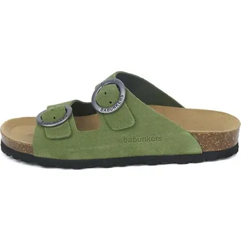Dámské žabky BABUNKERS Family Grün 798511 40