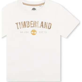 Chlapecké tričko Tričko Timberland Creme 6517536 128
