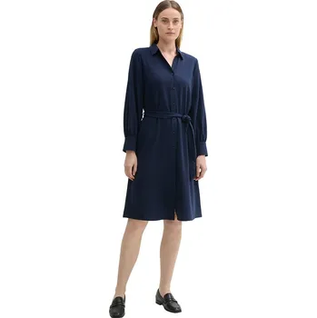 Dámské oblečení Šaty Tom Tailor Dunkelblau 6289120 36