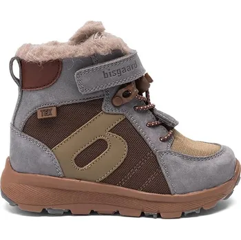 Dívčí kozačky Boty bisgaard Braun/ Grau 389021 22