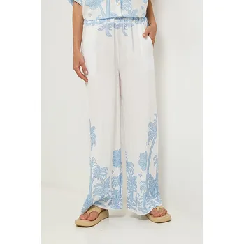 Dámské kalhoty Lin Passion Creme/ Hellblau 5876138 38/40