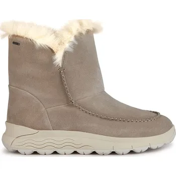 Dámská zimní obuv Kozačky Geox Beige 7172754 41