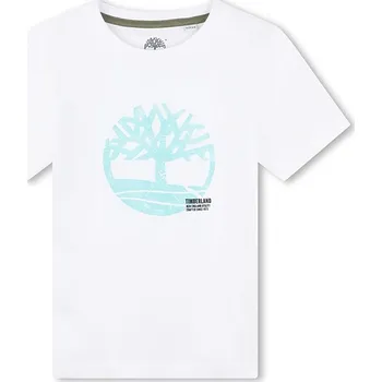 Chlapecké tričko Tričko Timberland Weiß 6779887 152