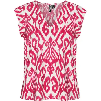 Tričko Pieces Pink/ Weiß 2229034 XS