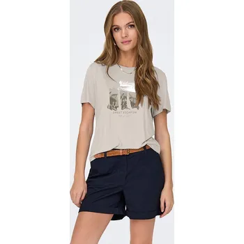 Tričko ONLY Beige 4286082 S