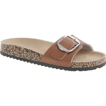 Dámské žabky C'M Hellbraun 7599847 37