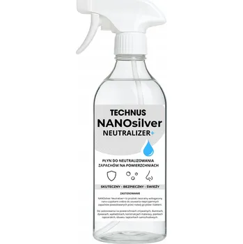 Osvěžovač vzduchu NANOsilver Neutralizer+ tekutina pro neutralizaci pachů 500 ml
