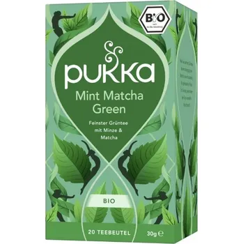 Čaj Pukka Zelený čaj s mátou 30 g bio BIO VEGAN Množství: 1 ks
