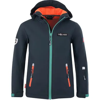 Dívčí bunda Trollkids Petrol 724923 116