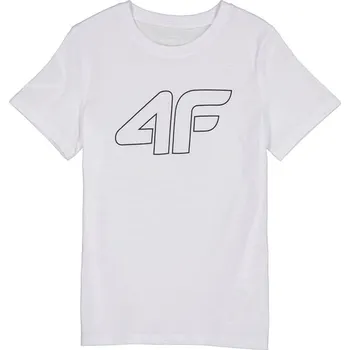 Tričko 4F Weiß 671386 140