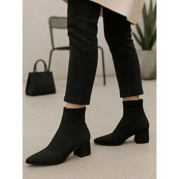 Dámské kozačky Kozačky Bellucci Schwarz 9260714 37