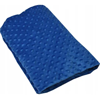 Prostěradlo PROSTĚRADLO S GUMOU MINKY DO POSTÝLKY 120X60 NA MATRACE MODRÉ JEANS