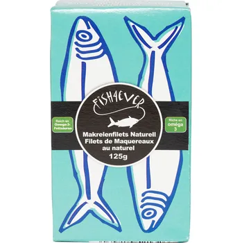 Hotové jídlo Fish4Ever Makrelové filety 125 g FOS Množství: 1 ks