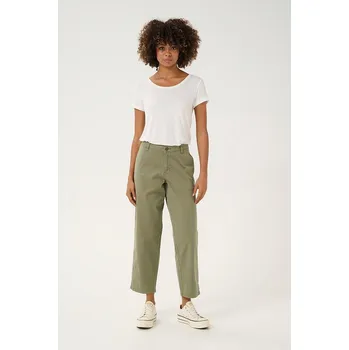 Dámské kalhoty CULTURE Oliv 2476650 42