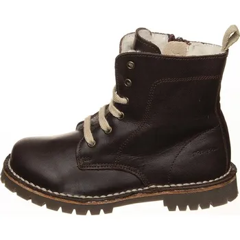 Dívčí kozačky Boty POM POM Braun 6410406 36