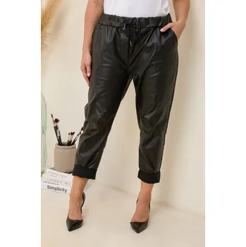 Dámské kalhoty Curvy Lady Schwarz 3587342 40/42