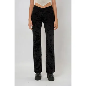 Dámské kalhoty Weekday Schwarz 3861152 44