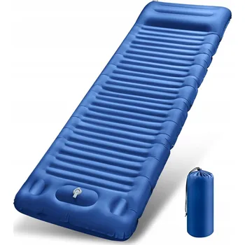 Karimatka MATRACE MODRÁ 200X68X12 VODĚODOLNÁ KEMPING CHATA SPANÍ