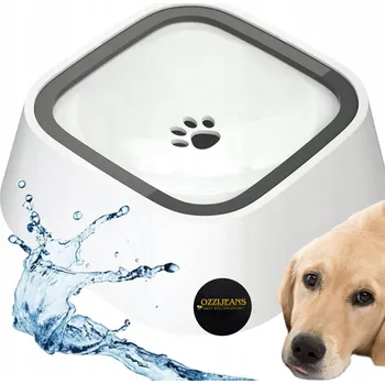 Miska pro psa MISKA PRO PSA KOČKU NEPOSTŘÍKAJÍCÍ NA VODU VELKÁ 1L PLOVOUCÍ PŘENOSNÁ