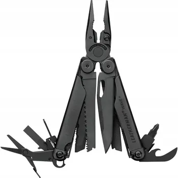 Multifunkční nůž Leatherman Wave+ Multitool - Černý, 18 nástrojů