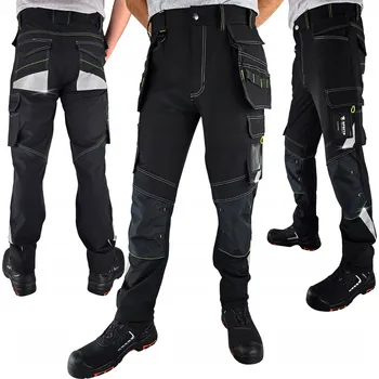 Pracovní obuv Pracovní kalhoty Specto softshell černé vel. 46 elastické