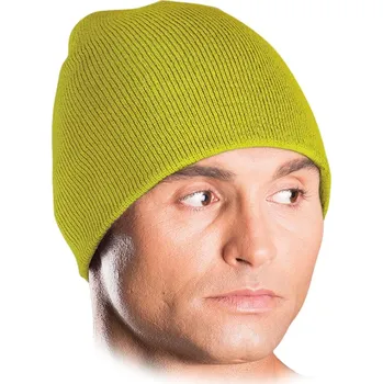 Čepice Zimní čepice pánská zelená pracovní Teplá Lehká Pevná Univerzální