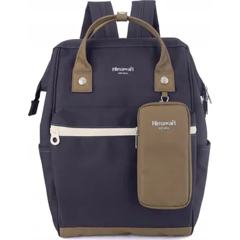 Městský batoh Himawari školní batoh fialový