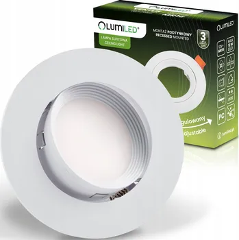 Bodové svítidlo Halogenové podhledové svítidlo, nastavitelné, kulaté, bílé, patice GU10 MR16 VENTUS Lumiled