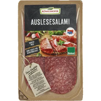Hotové jídlo Königshofer Výběrový salám 80 g bio BIO Množství: 1 ks