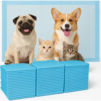 toaleta pro psa HYGIENICKÉ PODLOŽKY PRO ZVÍŘATA PSY KOČKY ABSORPČNÍ 100 KS 60x60 cm