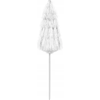 Stínicí technika Plážový slunečník bílý, 180 cm