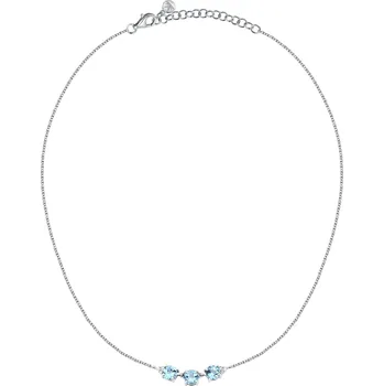 Náhrdelník Luxusní stříbrný náhrdelník s kubickými zirkony Tesori SAIW289 Morellato