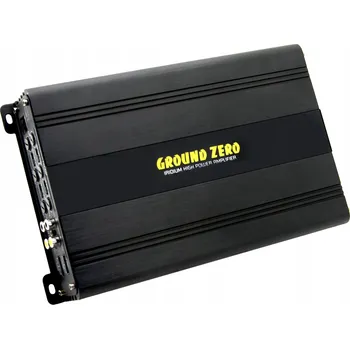 Zesilovač do auta 4kanálový zesilovač do auta Ground Zero GZIA 135.4