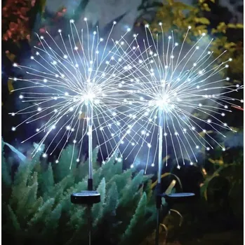 Venkovní osvětlení 2x SOLÁRNÍ SVĚTLA SOLÁRNÍ LAMPA ZAPICHOVACÍ ZAHRADNÍ KOULE LED NA ZAHRADU