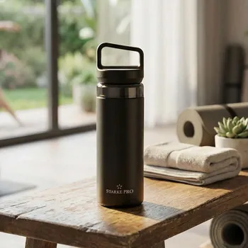 Láhev Termoska s filtrem Starke Pro Lazaro 400 ml černá